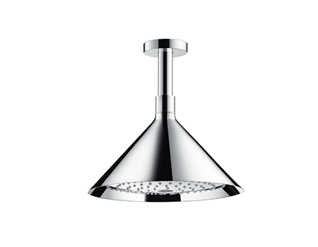 Axor 240 2jet overhead shower with ceiling connector