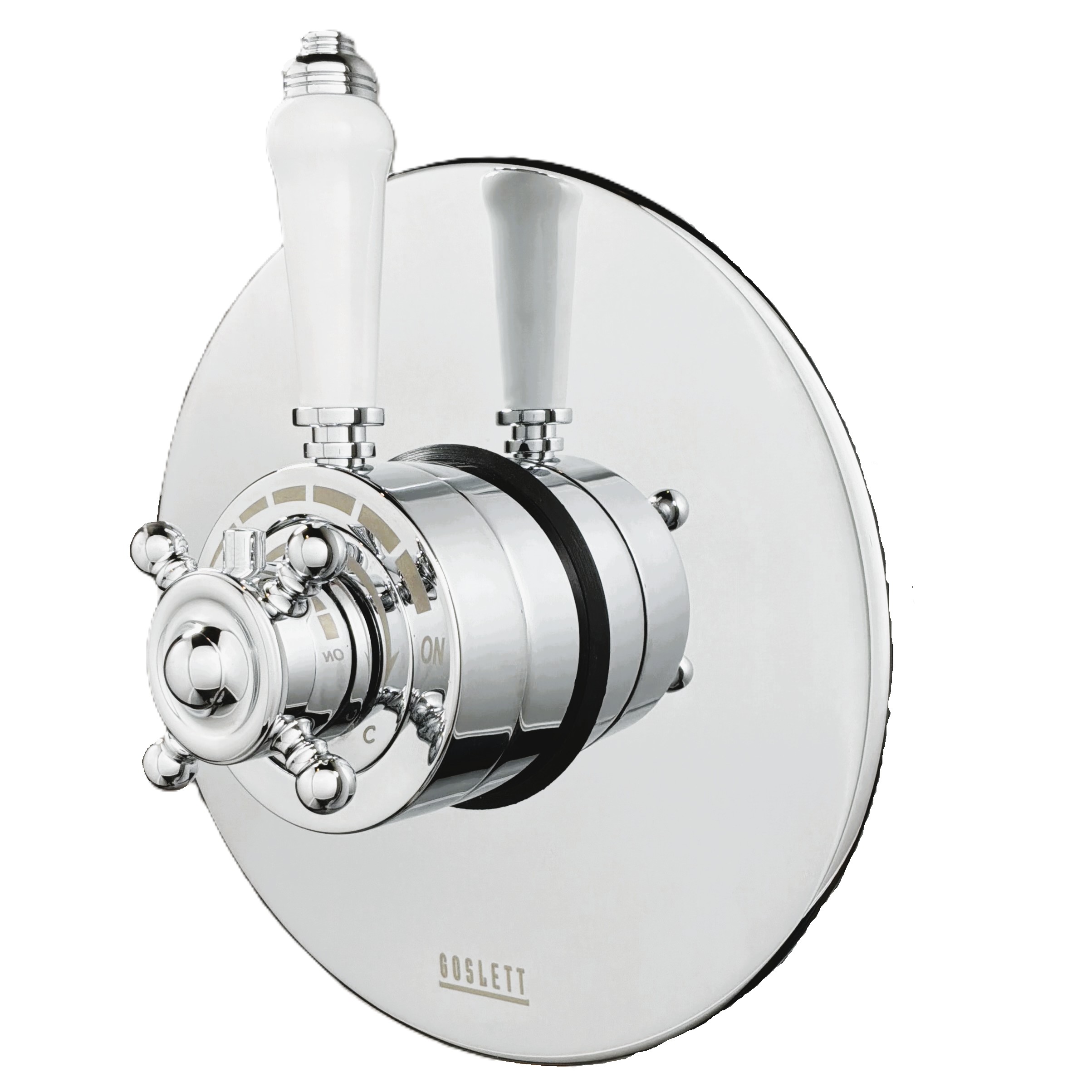 Goslett Traditional Thermostatic Shower Mixer