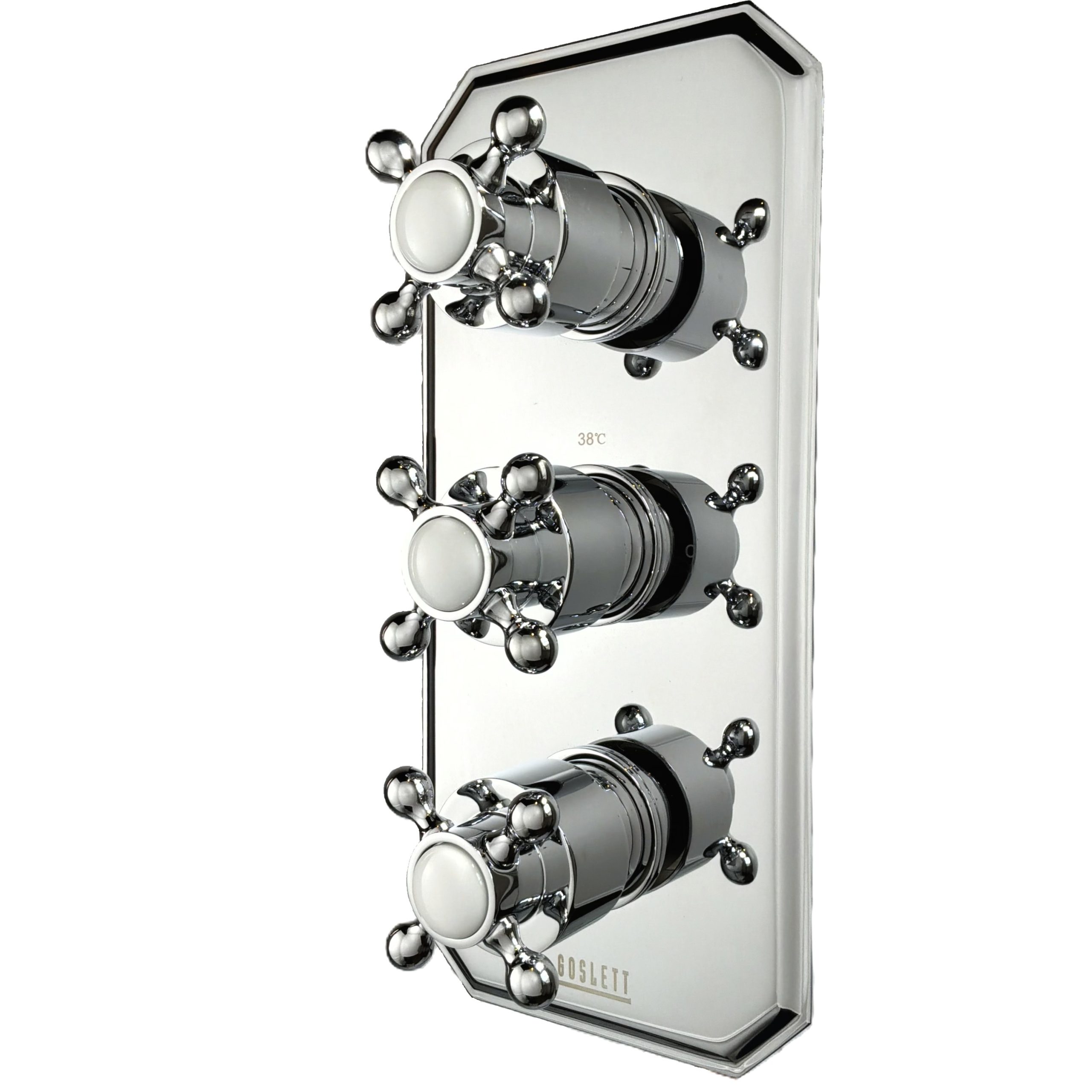 Goslett 3 outlet Traditional concealed valve