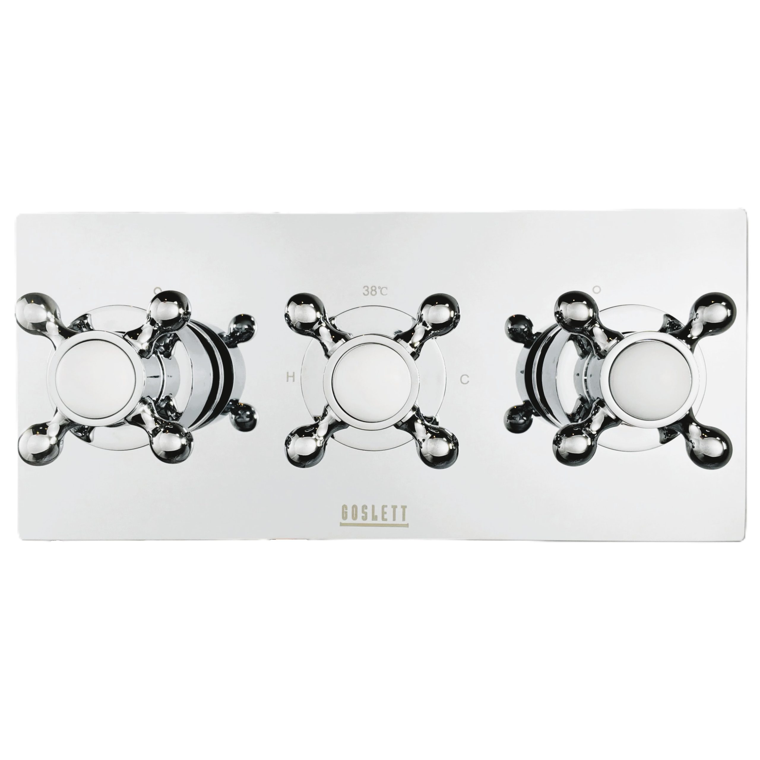 Goslett 3 outlet Traditional concealed valve